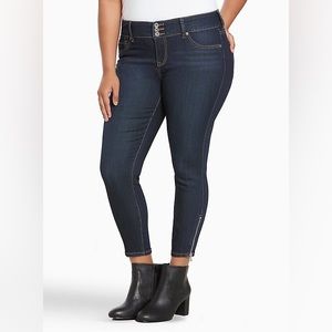 Torrid stiletto zip jeggings